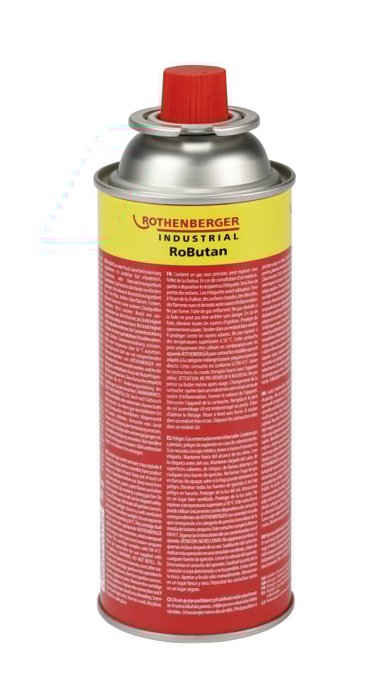 Rothenburger Gaskartusche RoButan RS Bajonett Verschluss 220 g